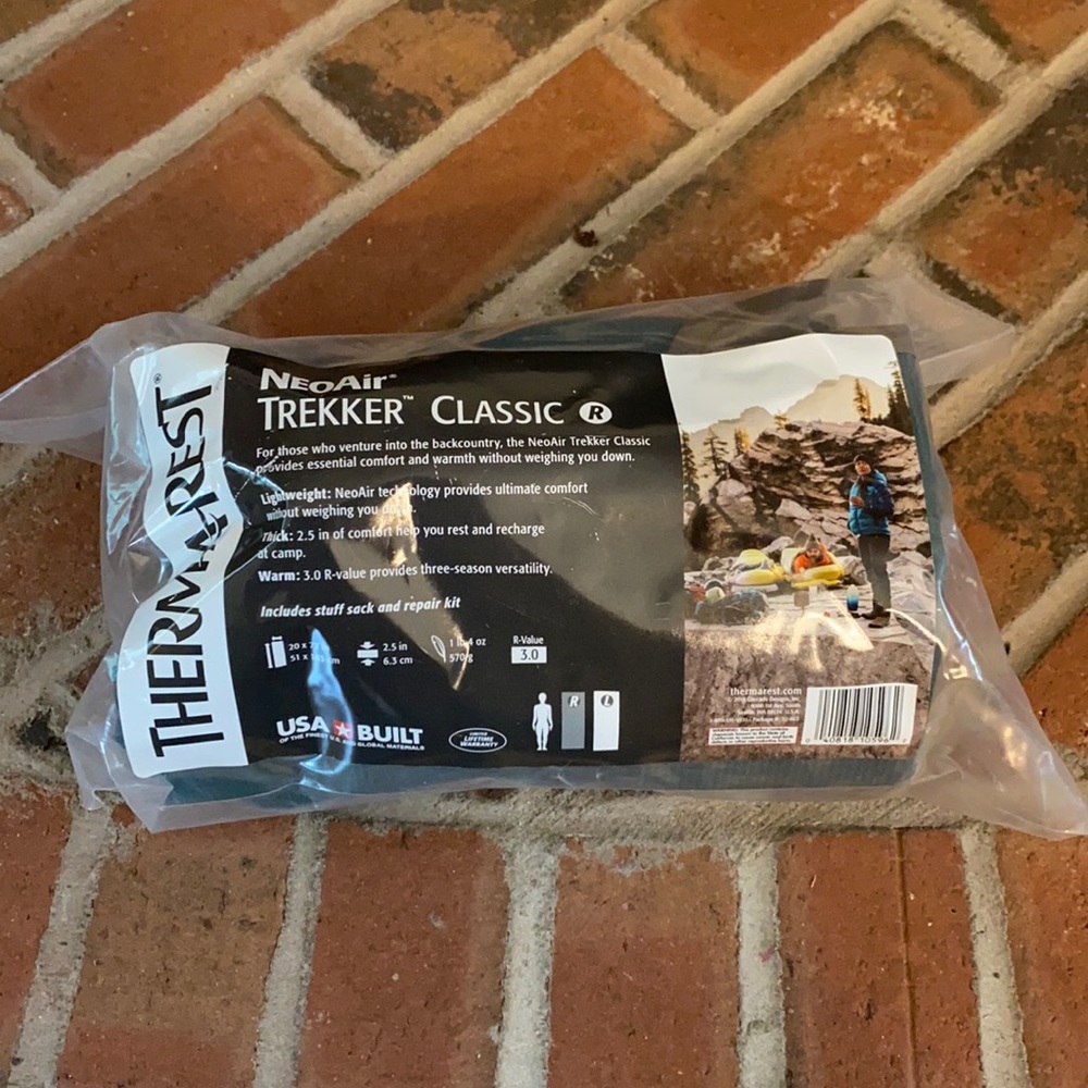 Unopened ThermaRest NeoAir sleeping pad